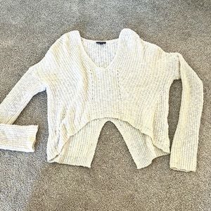Express cream sweater